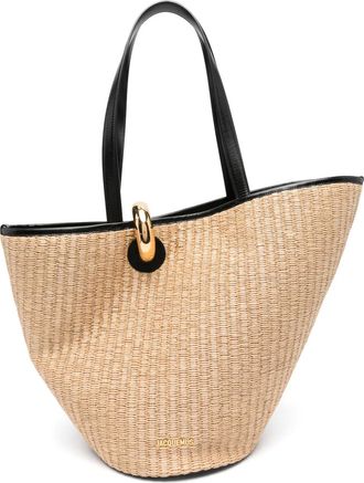 Jacquemus Borsa tote Le Bambola - Toni neutri