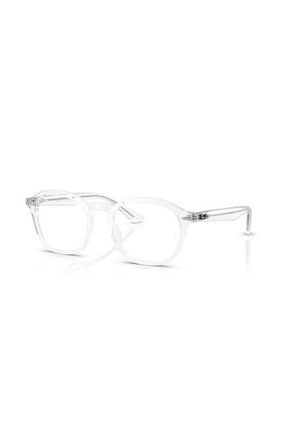 Ray-Ban 50mm Square optical glasses in Transparent at Nordstrom
