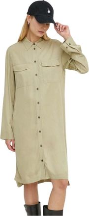 Marc O'Polo Dames, Jurken, Groen, Maat: XS