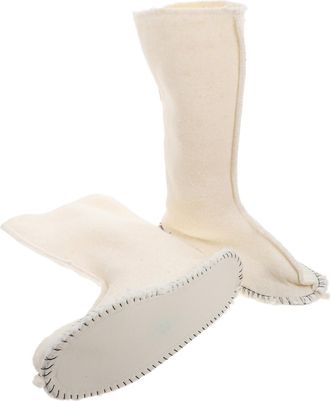 Yardwe Plush Work Boots Warm Boot Liners Detachable Liners Comfortable for Men and Women Winter Accessory