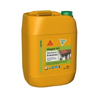Sika Sika Sikagard-1127 - Limpiador Y Desincrustante De 20 Litros Para Manchas Verdes, Rojas Y Negras