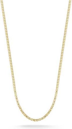 Glaze Jewelry 18K Gold Plated Silver Box Chain Necklace at Nordstrom Rack