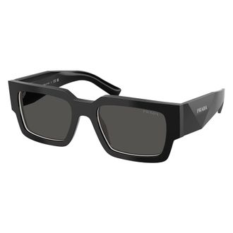 Prada PR B17S Zonnebrillen - Heren - Accessoires - Zwart - Maat: 54 MM Polyamide