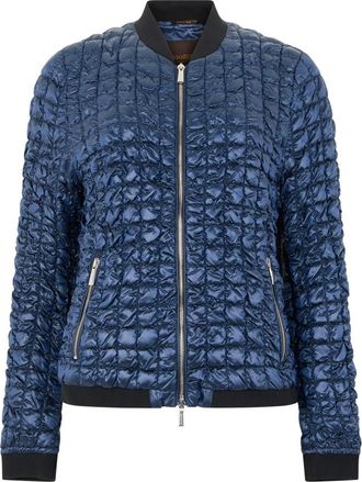 Moorer Haura Bomberjack - Dames - Bomber jackets - Blauw - M - Jassen