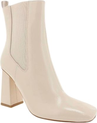 Billini Womens Karina Boot In Chalk Crinkle Patent