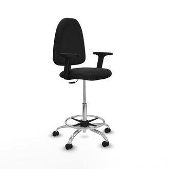 Piqueras y Crespo Piqueras Y Crespo B2d05rf Silla De Oficina Negra Ajustable