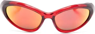 Balenciaga Occhiali da sole Sporty B - Rosso