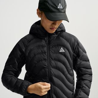 Nike Womens Nike ACG Lava Flow Therma-FIT ADV Hooded Jacket in Black | IR2242-010