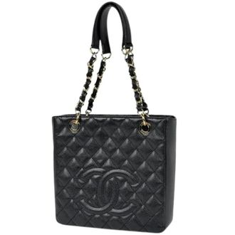 Chanel Bolso Tote Matelass&eacute; Pre-owned - Pre-owned - Mujer - Negro - ONE SIZE
