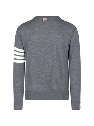 Thom Browne Mens Sweaters Grey Virgin Wool