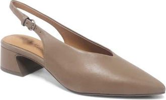 Gentle Souls Ginette Slingback Pump in Loam Leather at Nordstrom, Size 9.5