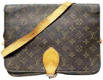 Louis Vuitton Pre-owned Cross Body Bags, female, Brown, Size: ONE SIZE Pre-owned Canvas louis-vuitton-bags