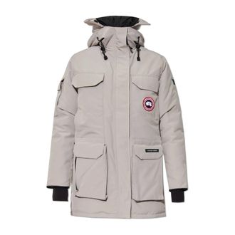 Canada Goose Down Jackets, female, Gray, Size: S Down jacket with hood