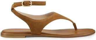 Stuart Weitzman Marley Sandal - Dames - Sandalen - Bruin - 37 EU - Schoenen