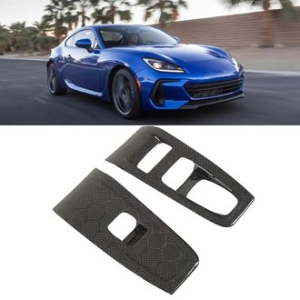 OEM Cubierta De Fibra De Carbono Para El Panel De Control De Las Ventanillas De Los Modelos Subaru Brz Con Volante A La Izquierda, A Partir De 2022