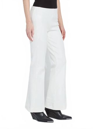Lyss&eacute; Alma High Waist Cavalry Trouser In Snow White