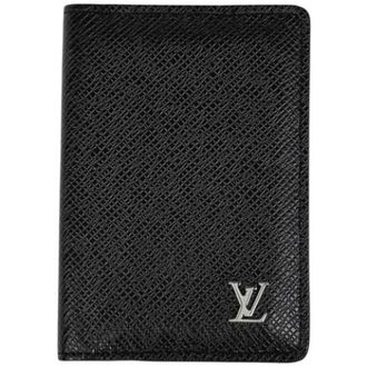 Louis Vuitton Pre-owned Wallets, male, Black, Size: ONE SIZE Pre-owned Card Case