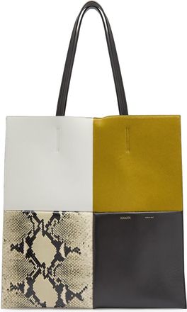 Khaite Piper Patchwork Leather Tote bag - Multicoloured - One Size