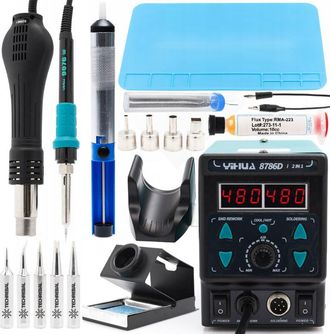 OEM Estaci&oacute;n De Soldadura Yihua 8786d-i +kit23