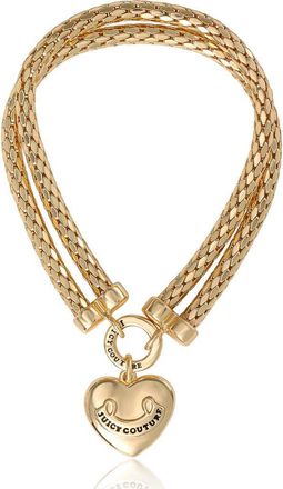 Juicy Couture Layered Heart Bracelet, Gold Tone at Nordstrom