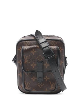 Louis Vuitton 2020 Christopher wearable wallet - men - Canvas/Leather - One Size - Brown