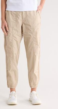 DKNY Drawcord Waist Cotton Cargo Joggers in Pebble at Nordstrom Rack, Size X-Large