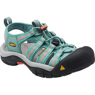 Keen Womens Newport H2 Sandal In Mineral Blue/fusion Coral