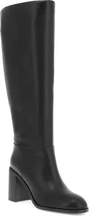 Mia Landen Knee High Boot in Black at Nordstrom, Size 6.5