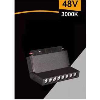 Trade Shop Trade Shop Traesio - Trade Shop - Led Faretto 10 W Magnetico Retangola Para Binaries 48v Luce 3000k 4000k Fr-r160