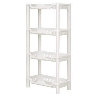 OEM Etagere De Douche - 4 Niveaux - Support D Angle En Plastique - Pour Salle De Bain - 1 Unite