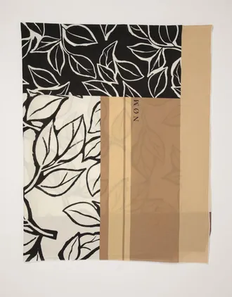 Noisy May Foulard in cotone con stampa floreale all-over