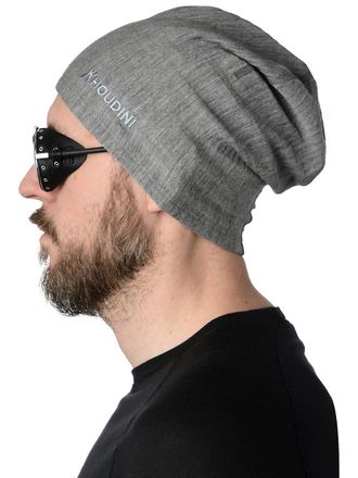 Houdini Wooler Top Beanie grau