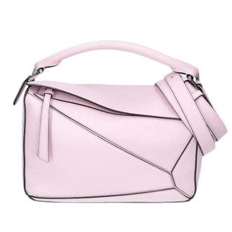 Loewe Pre-owned Handbags, female, Pink, Size: ONE SIZE Pre-owned Shoulder Bag