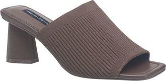 French Connection Styles Knit Stretch Mule in Chocolate at Nordstrom, Size 10