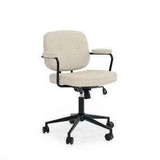 Koketto Home Silla de escritorio en beige