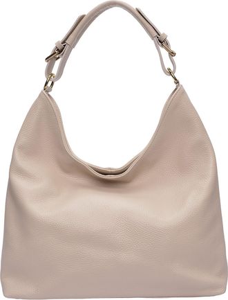 Anna Luchini Beige Rundleer Tas