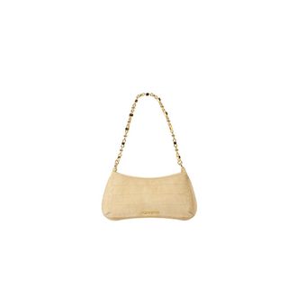 Jacquemus Shoulder Bags, female, Brown, Size: ONE SIZE Le Petit Bisou Chaine