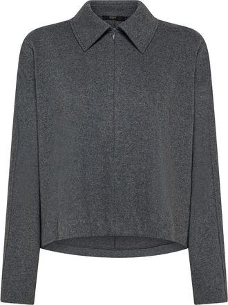 Seventy collared top - Grey