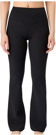 Mandala Flared & Ribbed Pants Trainingshose f&uuml;r Damen | schwarz
