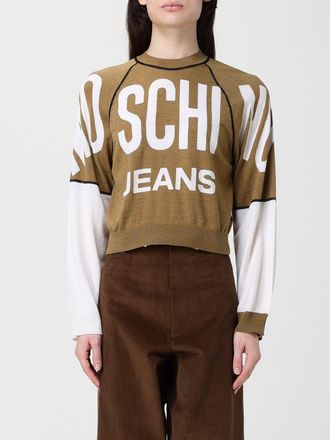 Moschino Maglia in pura lana con logo Moschino Jeans