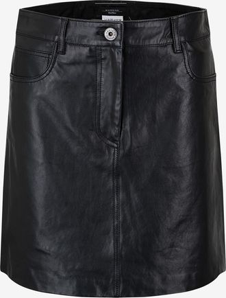 Max Mara Kurzer Lederrock Hull