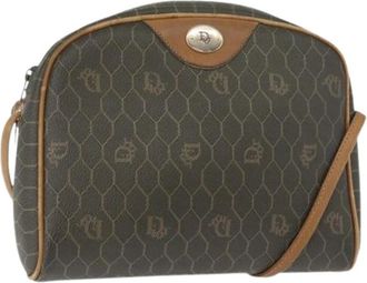 Dior Pre-owned Cross Body Bags, female, Gray, Size: ONE SIZE Pre-owned Plastic Cross Body Bag