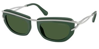 Swarovski SK7026 403671 Womens Sunglasses Green Size 52