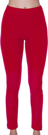 French Kyss Mid Rise Jegging In Red