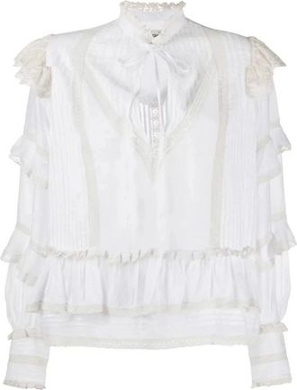 Zadig&Voltaire Dames, Blouses & Shirts, Wit, Maat: Xs/S