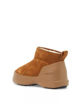 Moon Boot Womens Luna Boot Brown Suede