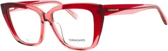 Ferragamo SF2939N Cat-Eye Acetate Eyeglasses - Pink