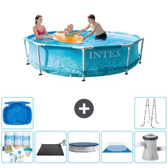Intex Piscina Con Estructura Redonda - 305x76 Cm - 7-piezas S20354