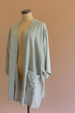Kalalou Short Kimono With Front Pockets