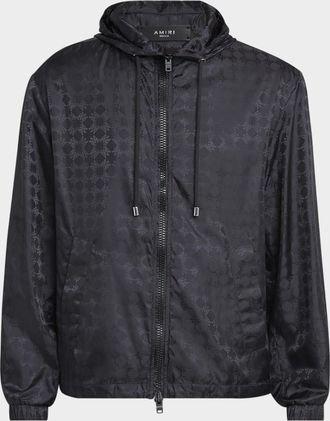 Amiri Men & apos;s MA Quad Wind-Resistant Hooded Jacket